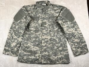 US Army Digital Camo ACU Shirt Jacket Medium Long Coat Combat Uniform NWT
